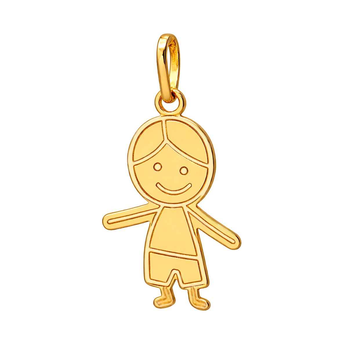 Dije Niño con Short Oro 14K