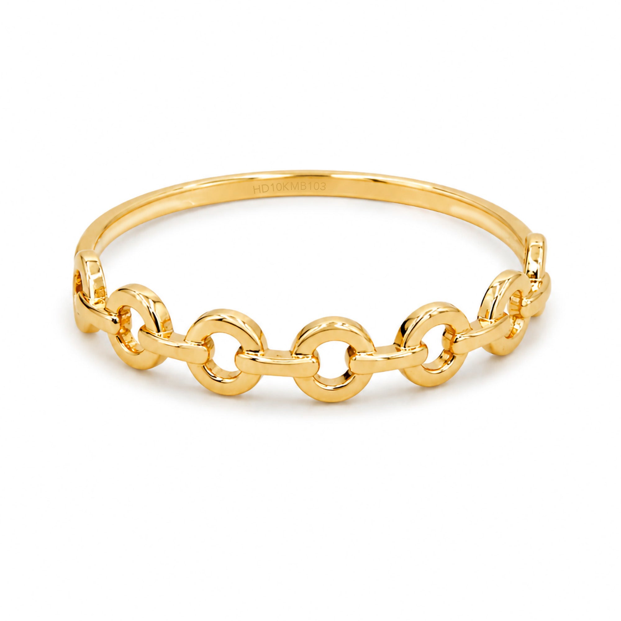 Anillo Circulos Lisos Oro 10K
