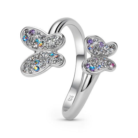 Anillo mariposa Plata .925