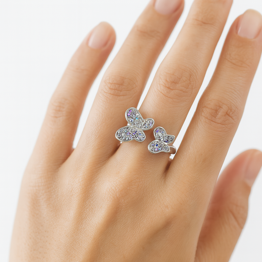 Anillo mariposa Plata .925