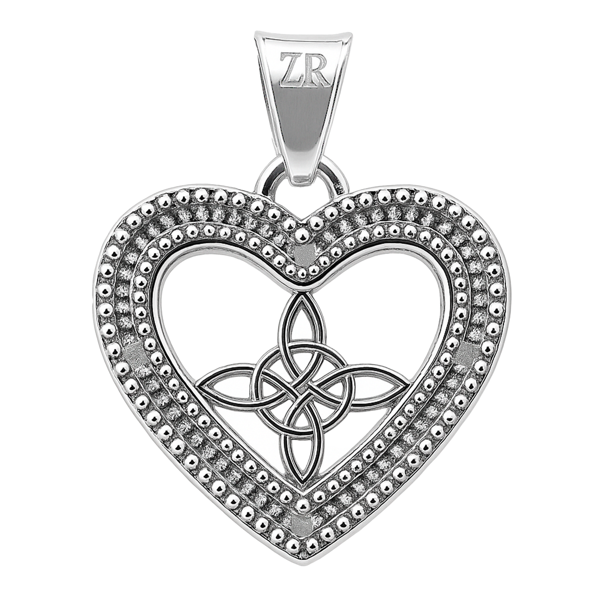 Dije corazón Plata .925