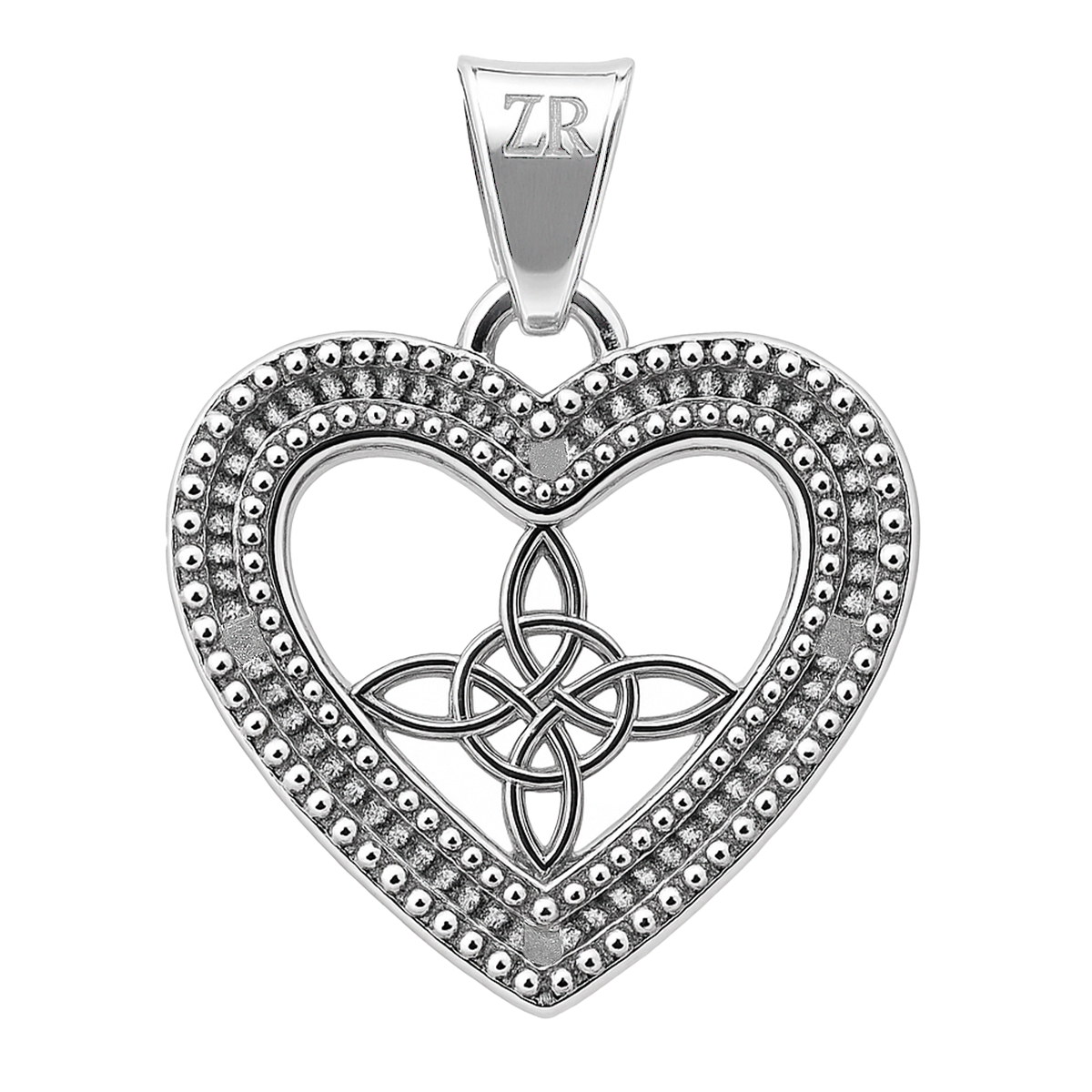 Dije corazón Plata .925