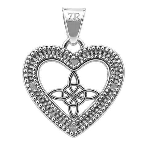 Dije corazón Plata .925