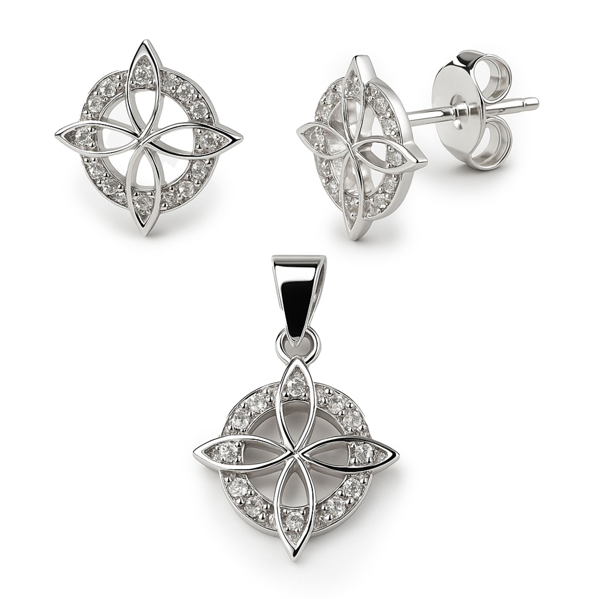 Set nudo de bruja Plata .925