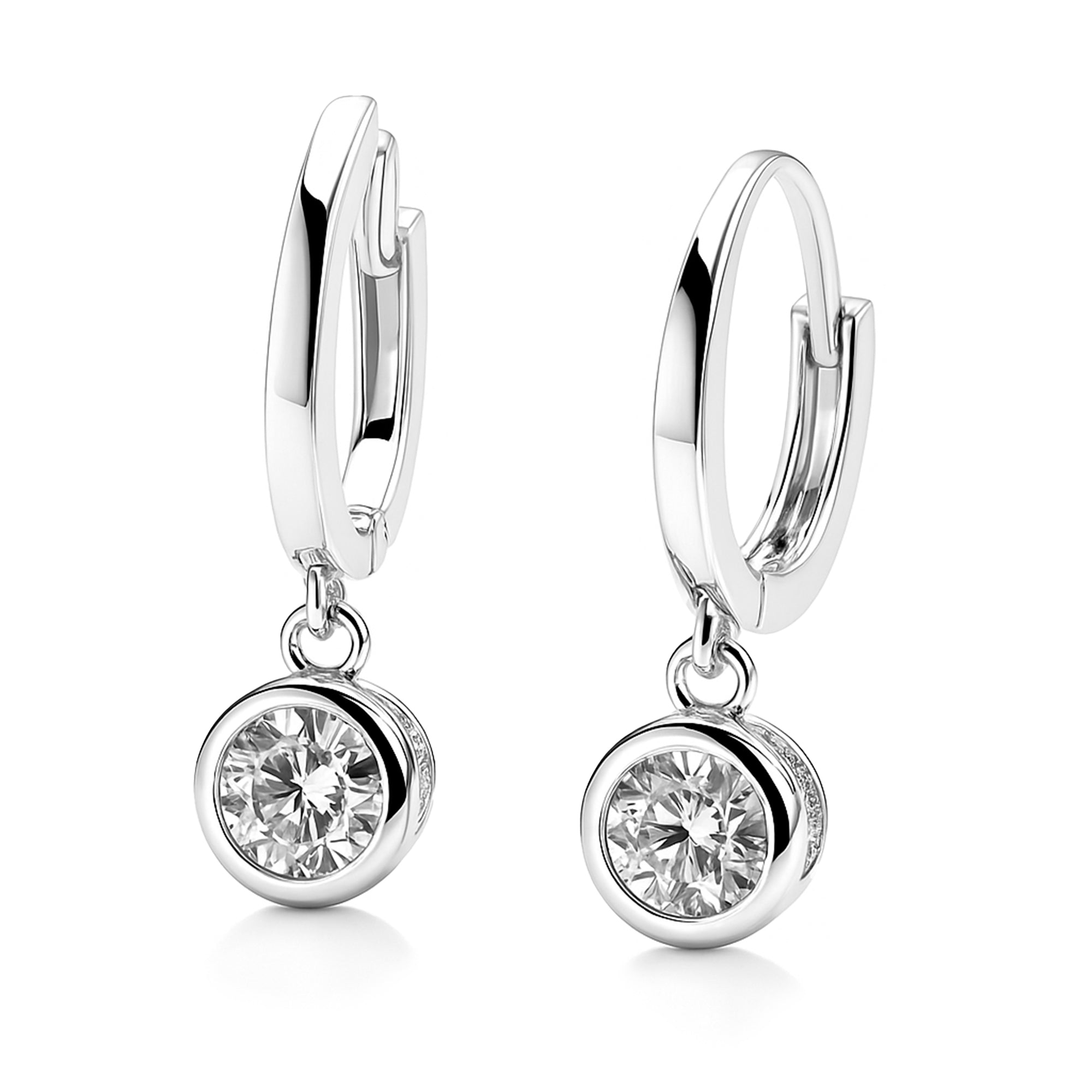Huggies circonia Plata .925