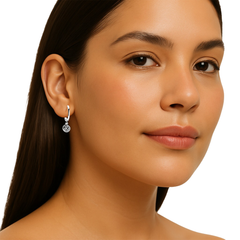 Huggies Circonia Colgante Plata .925