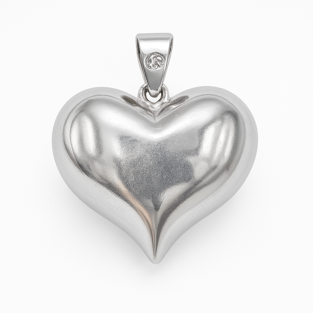 Dije corazón Plata .925
