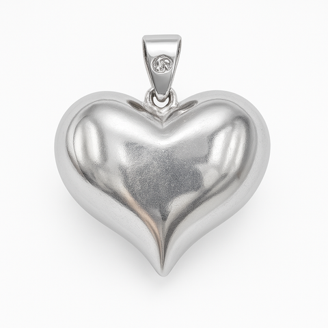 Dije corazón Plata .925