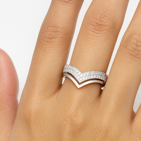 Anillo corona Plata .925