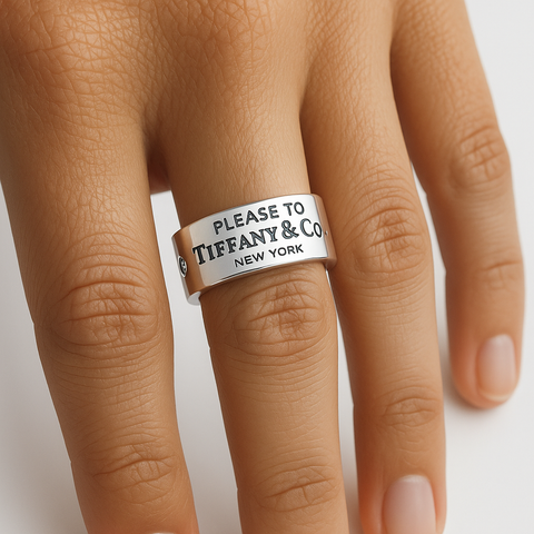 Anillo inspirado Tiffany Plata .925