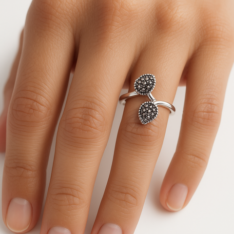 Anillo marquesita Plata .925