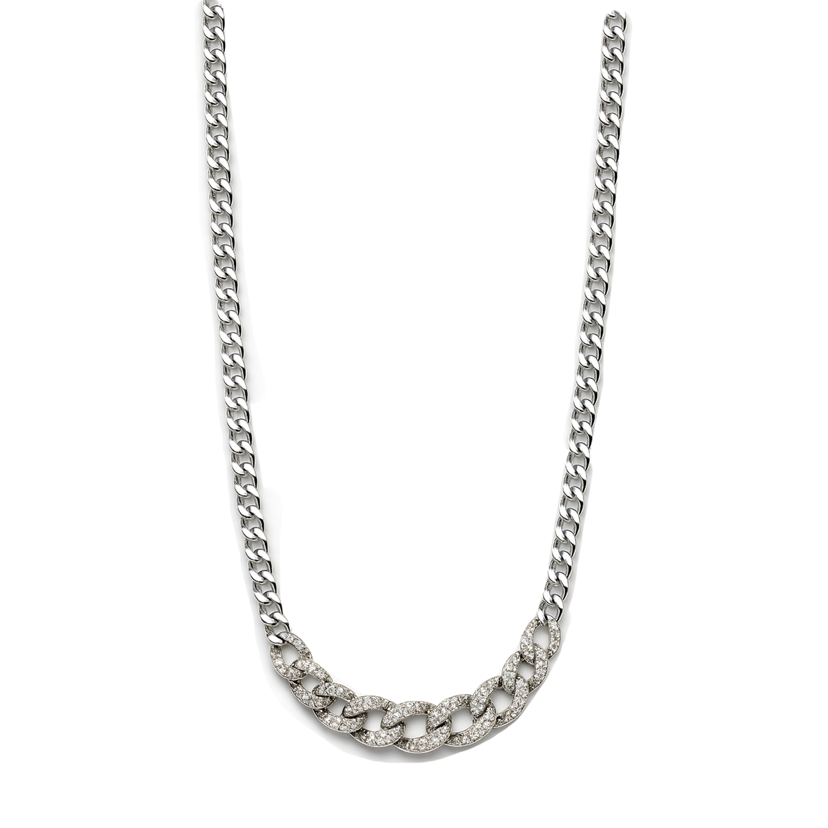 COLLAR ESLABONES PLATA .925