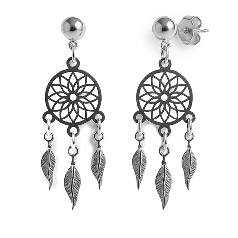 Arete atrapa sueño Plata .925
