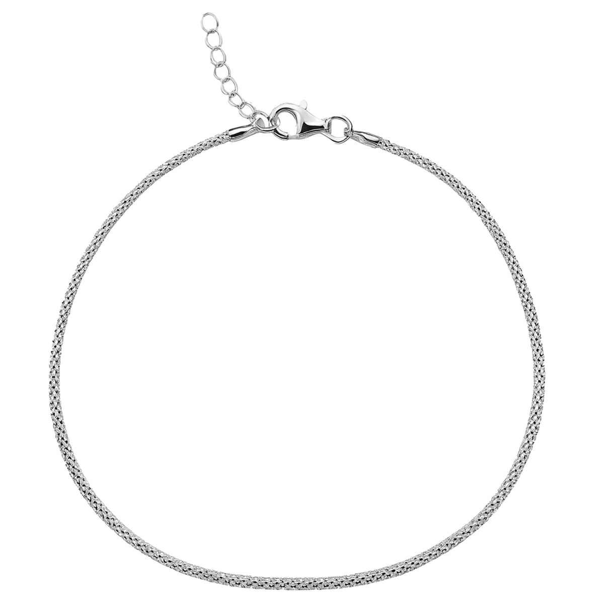 Tobillera espuma Plata .925