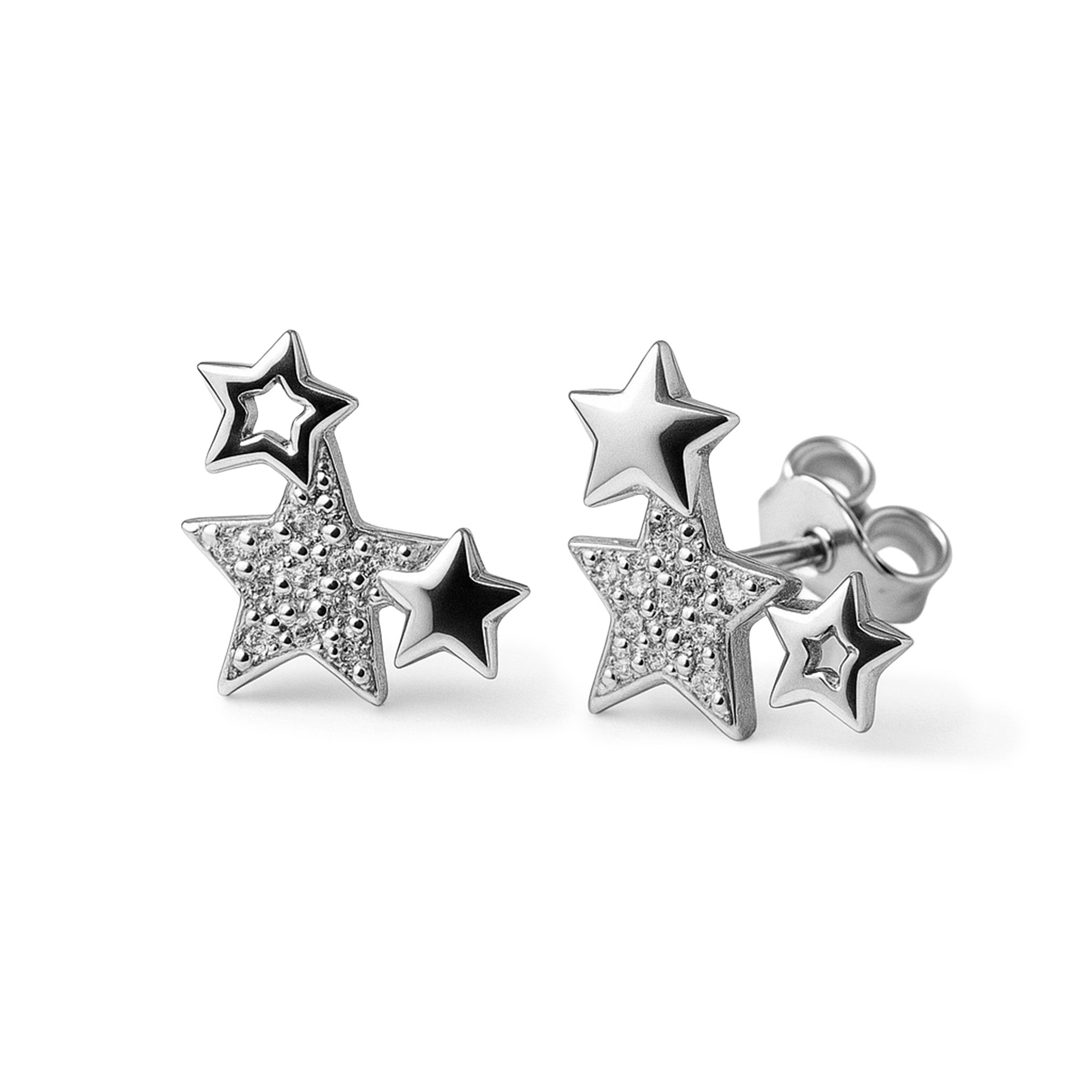 Broquel estrella Plata .925