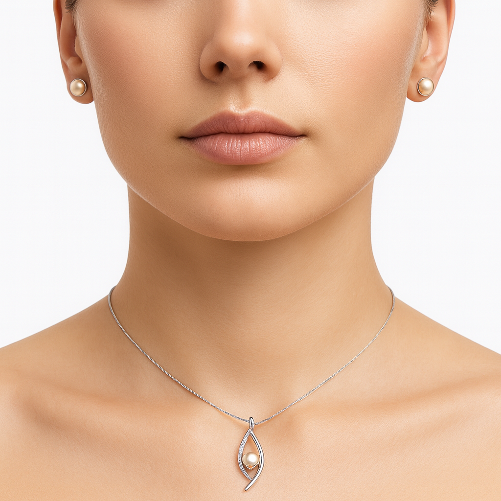 Set perla Plata .925