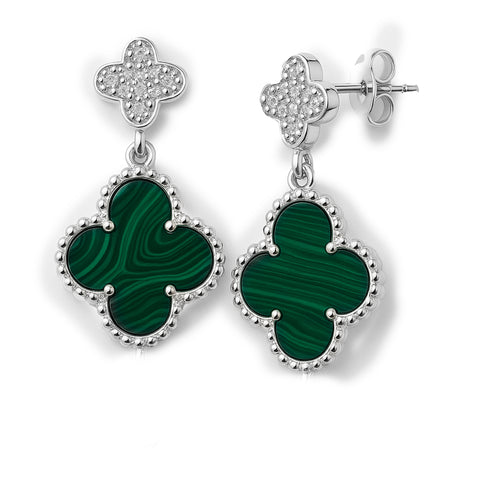 Arete inspirado Van Plata .925