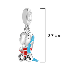 Charm Inspirado Pan 1:1 Linus Plata .925