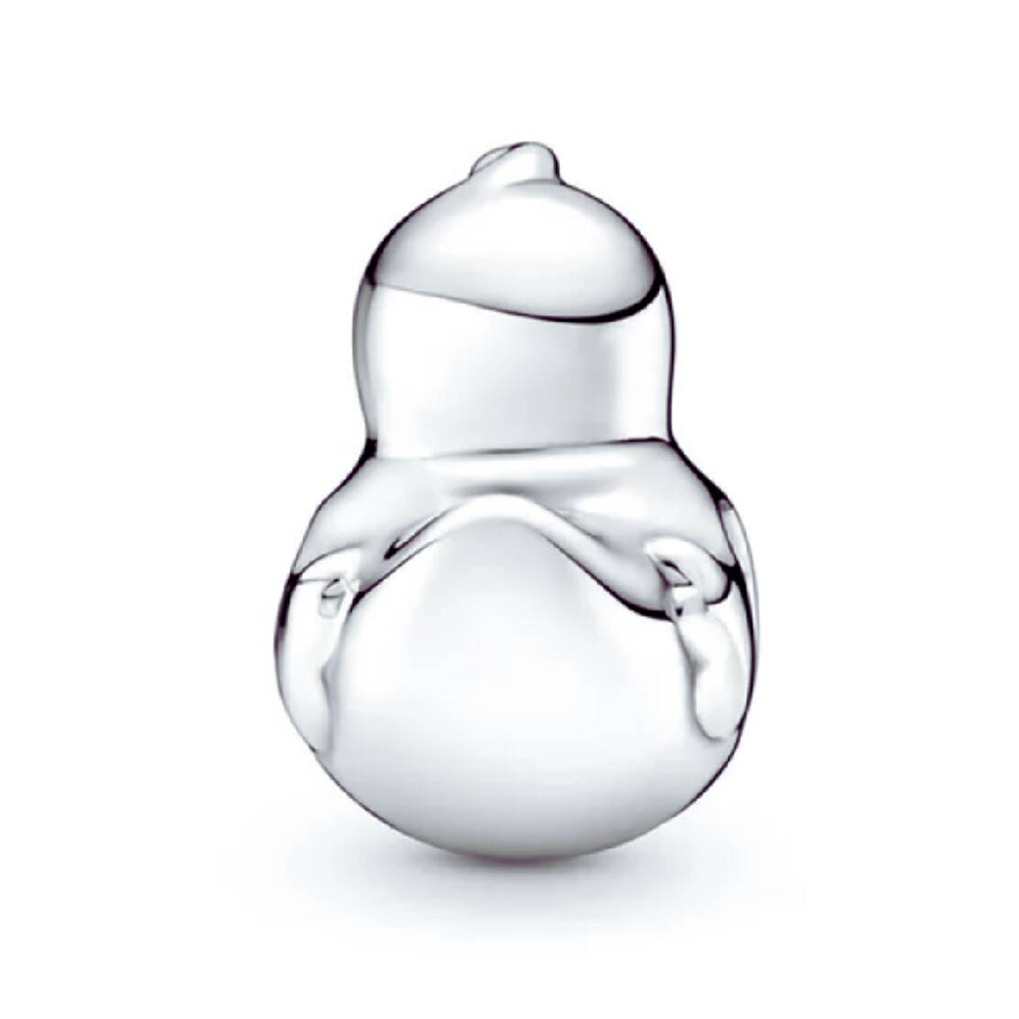 Charm Inspirado Pan 1:1 Pato Plata .925
