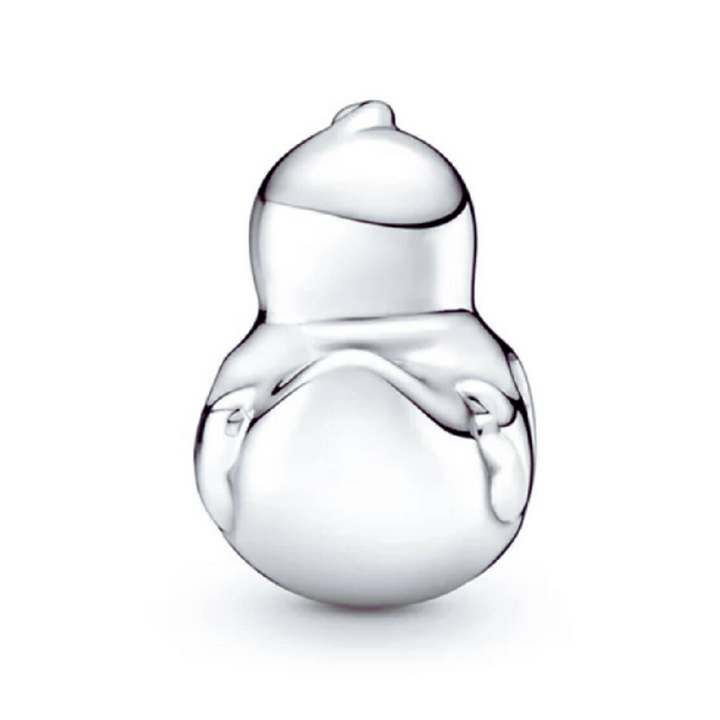 Charm Inspirado Pan 1:1 Pato Plata .925