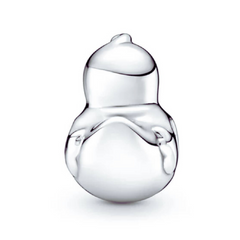 Charm Inspirado Pan 1:1 Pato Plata .925