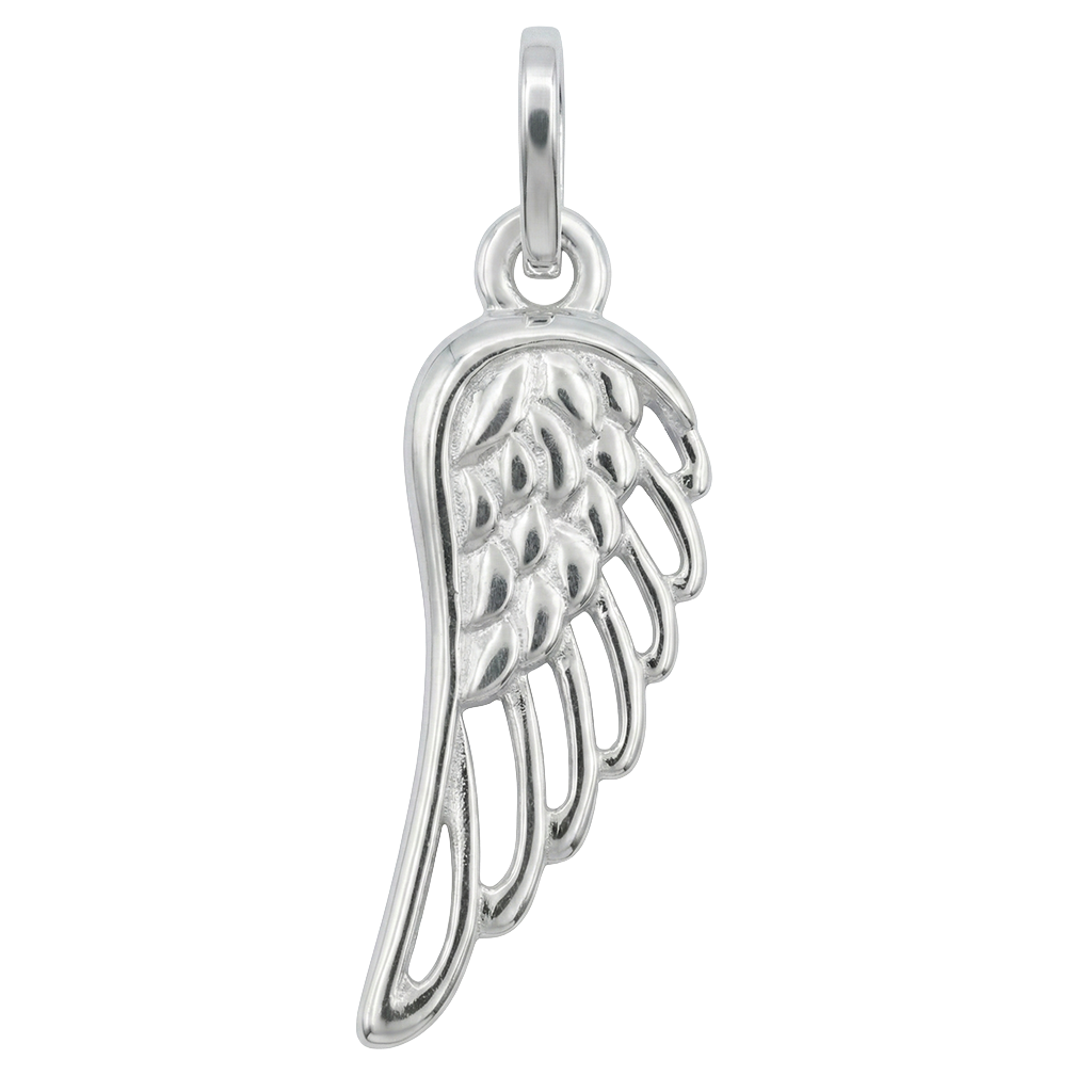 Dije Ala De Angel de 4.2cm Plata .925
