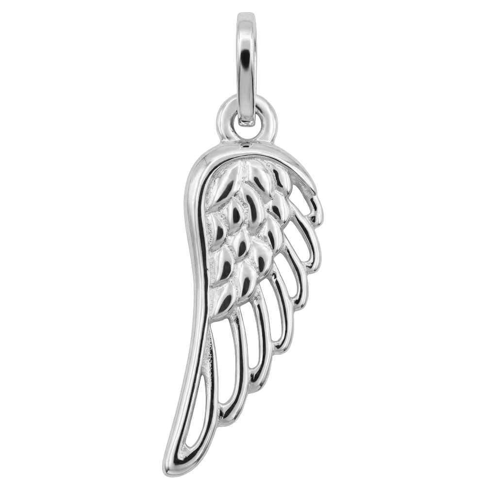 Dije Ala De Angel de 4.2cm Plata .925