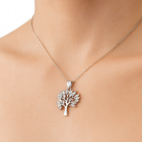 Dije árbol Plata .925
