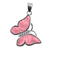 Dije Mariposa Madre Perla Plata .925