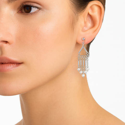 Arete colgante Plata .925