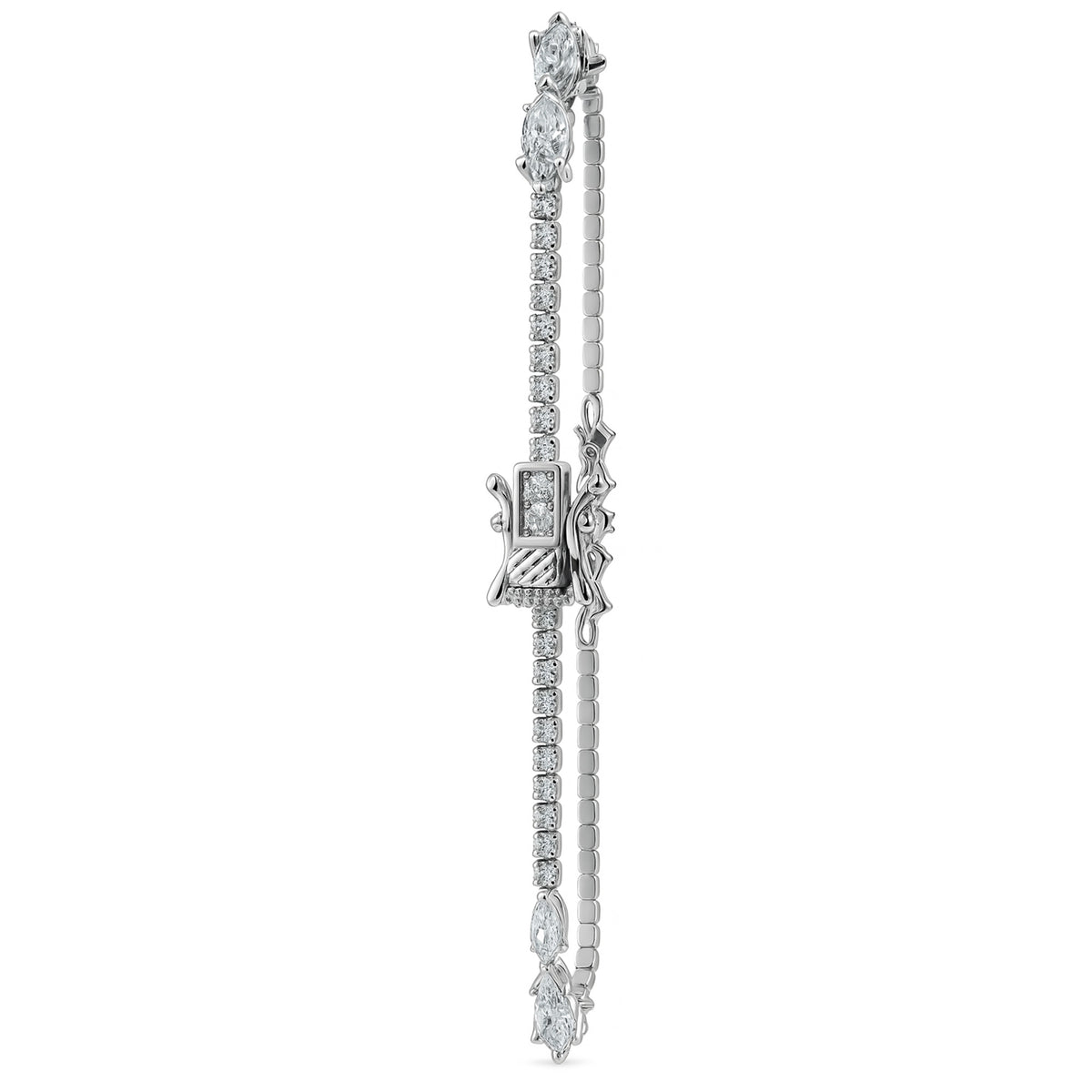 Pulsera circonia Plata .925