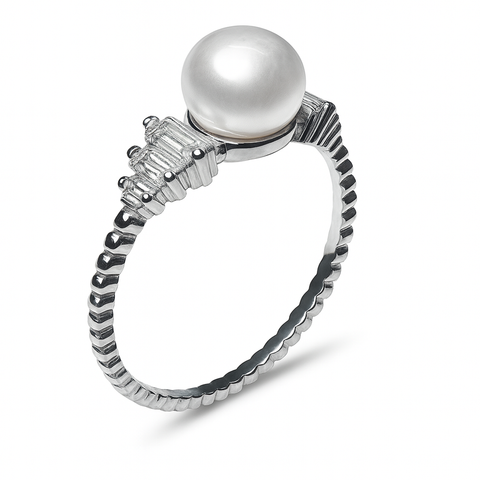 Anillo perla Plata .925