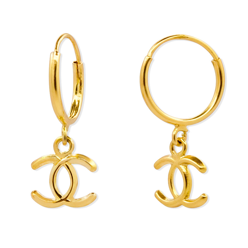 Arracada Inspirada CC 1.8cm Oro 10K