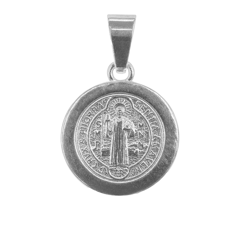Medalla San Benito Plata .925