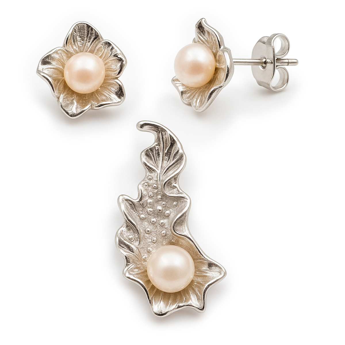 Set perla Plata .925