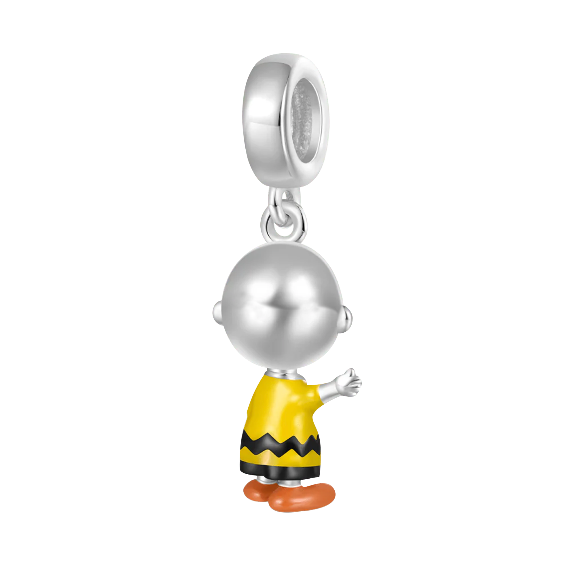 Charm Inspirado Pan 1:1 Charlie B Plata .925
