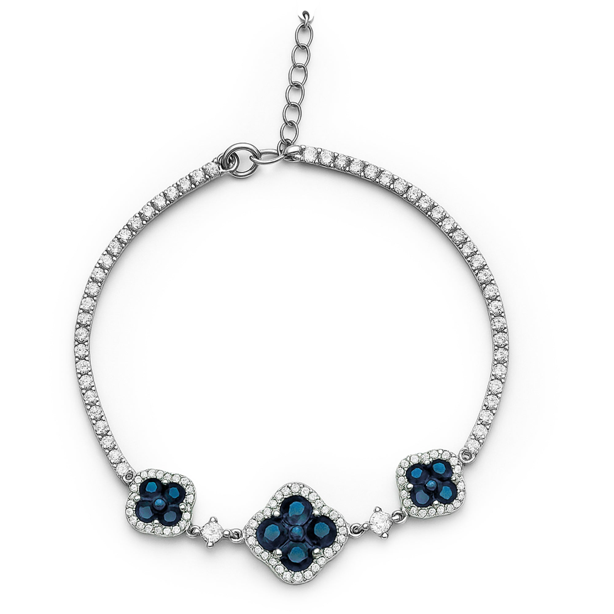 Pulsera trebol Plata .925