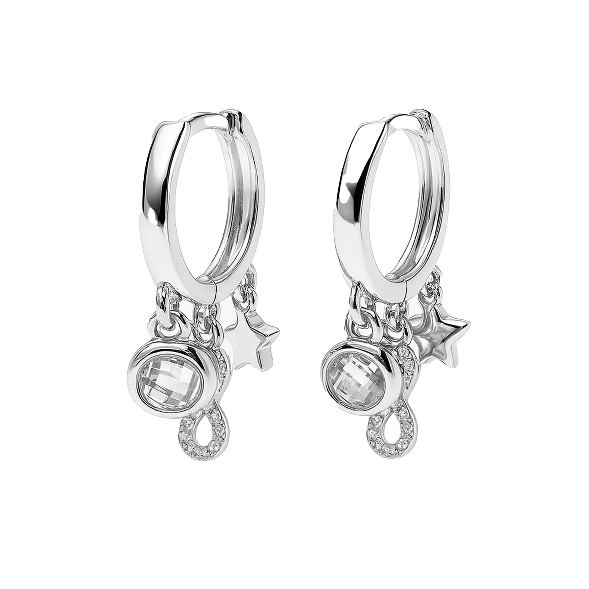 Huggie  figuras Plata .925
