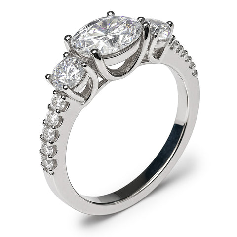 Anillo circonia Plata .925