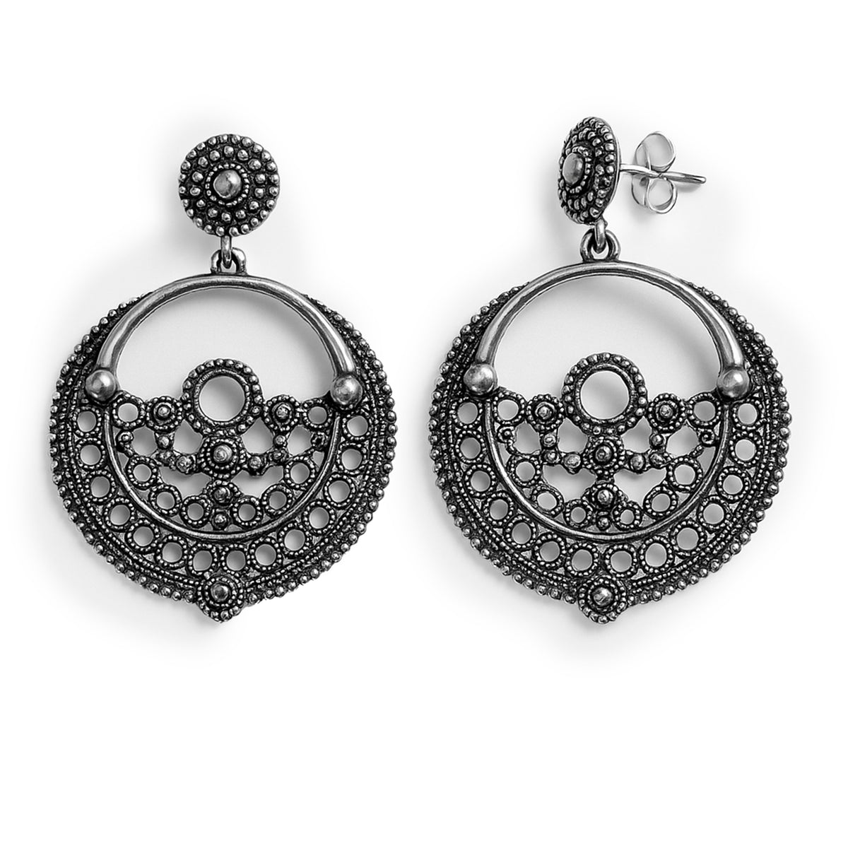 Arete marquesita Plata .925