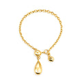 Anillo Ajustable con Gota Oro 10K