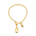 Anillo Ajustable con Gota Oro 10K