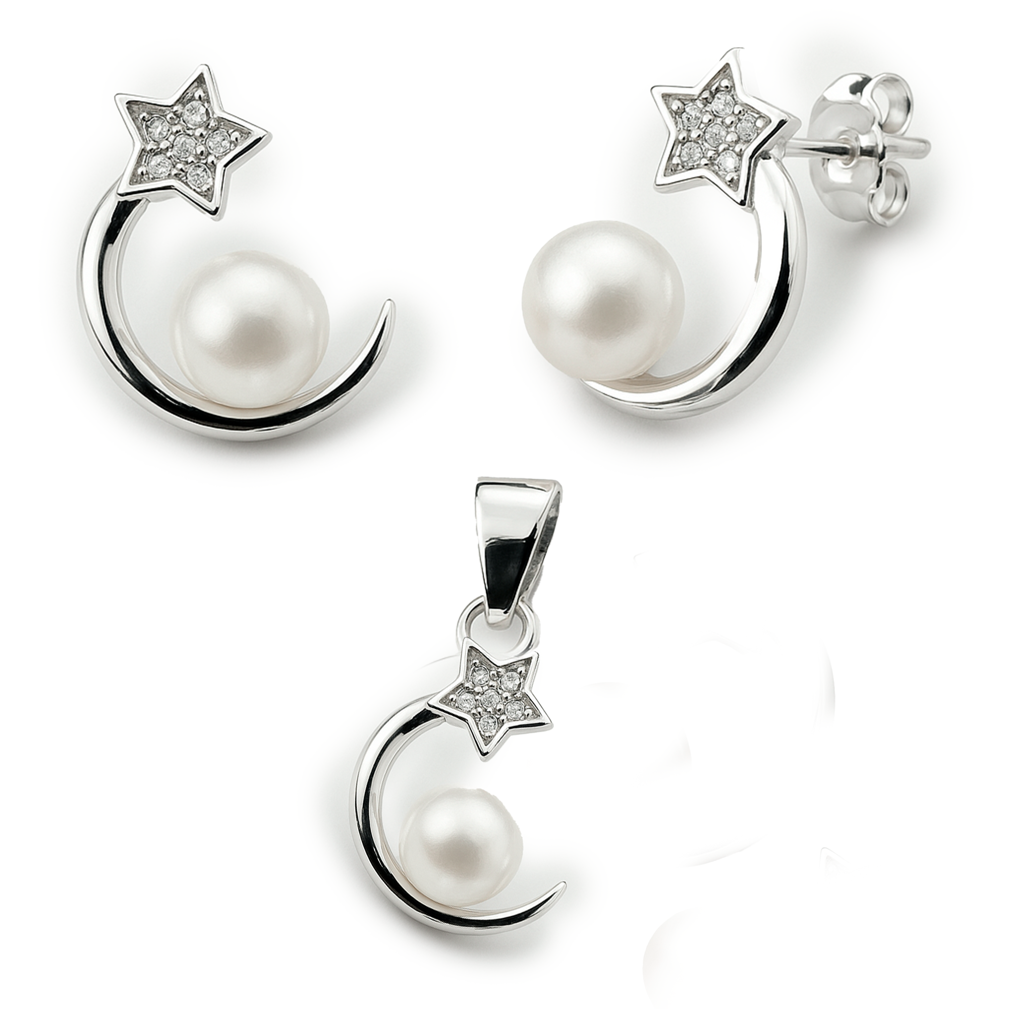 Set perla Plata .925