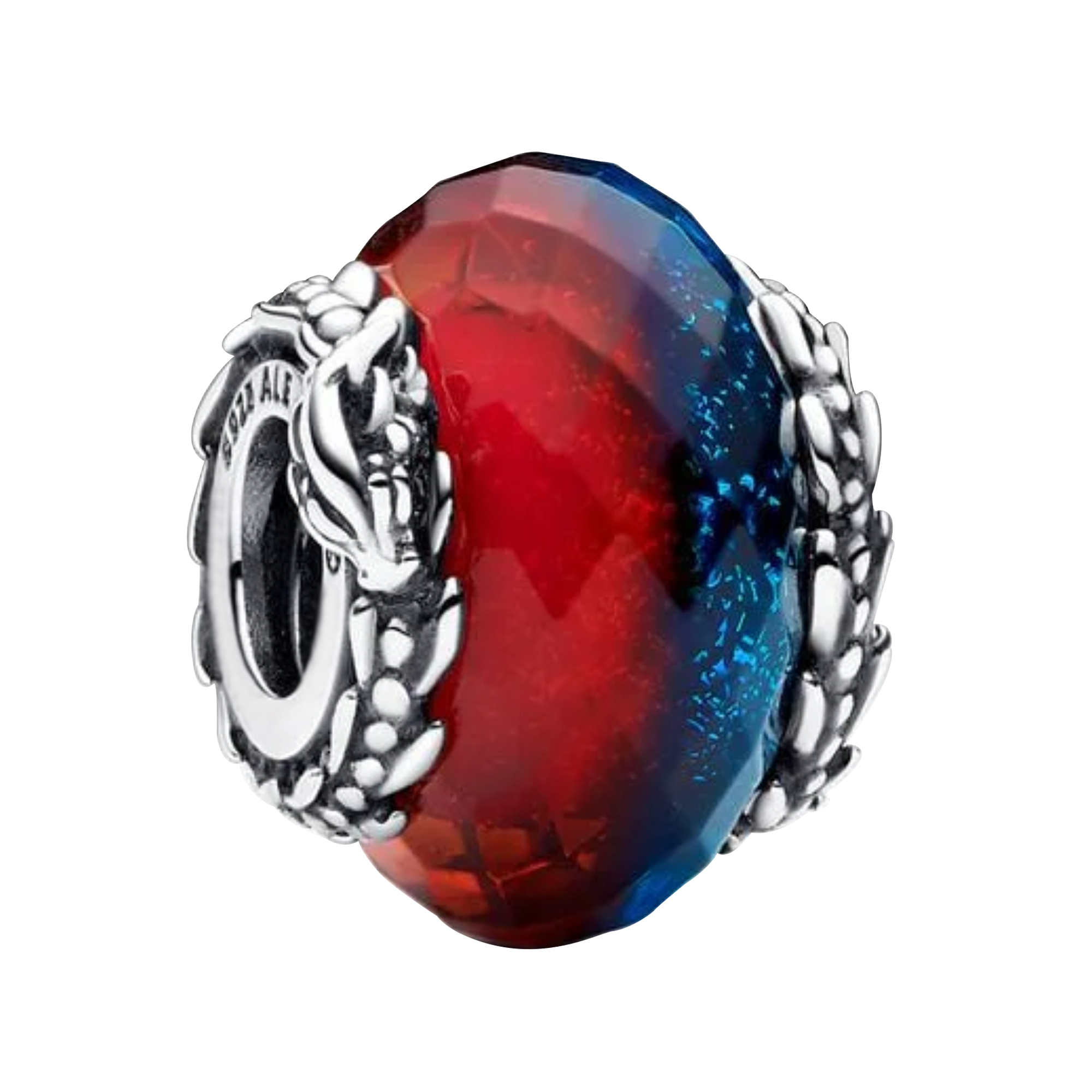 Charm Inspirado Pan 1:1 Dragones de Hielo Fuego Plata .925