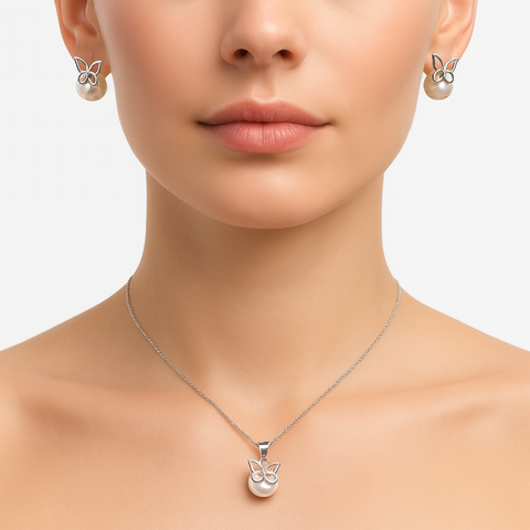 Set perla Plata .925