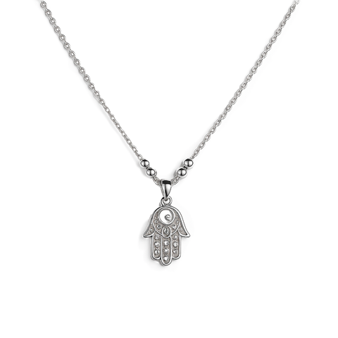 COLLAR MANO DE FATIMA PLATA .925