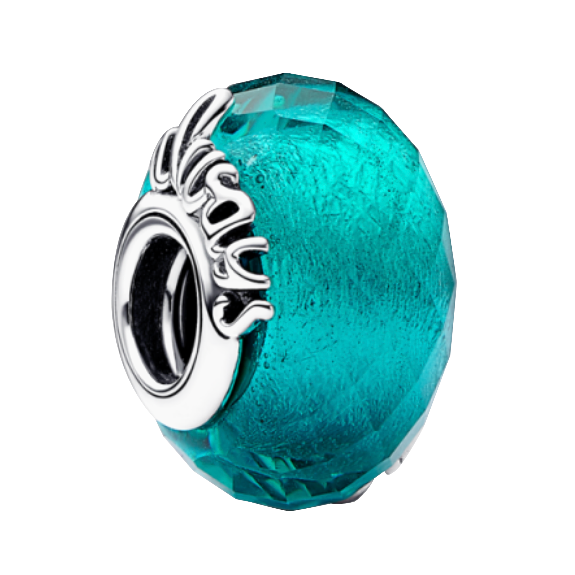 Charm Inspirado Pan 1:1 de Cristal Murano Friends Plata .925
