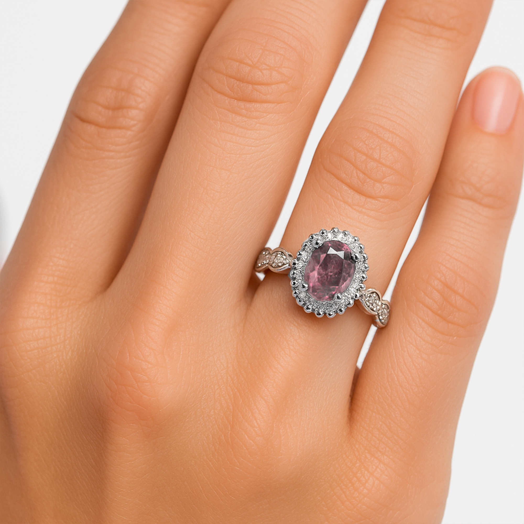 Anillo circonias Plata .925
