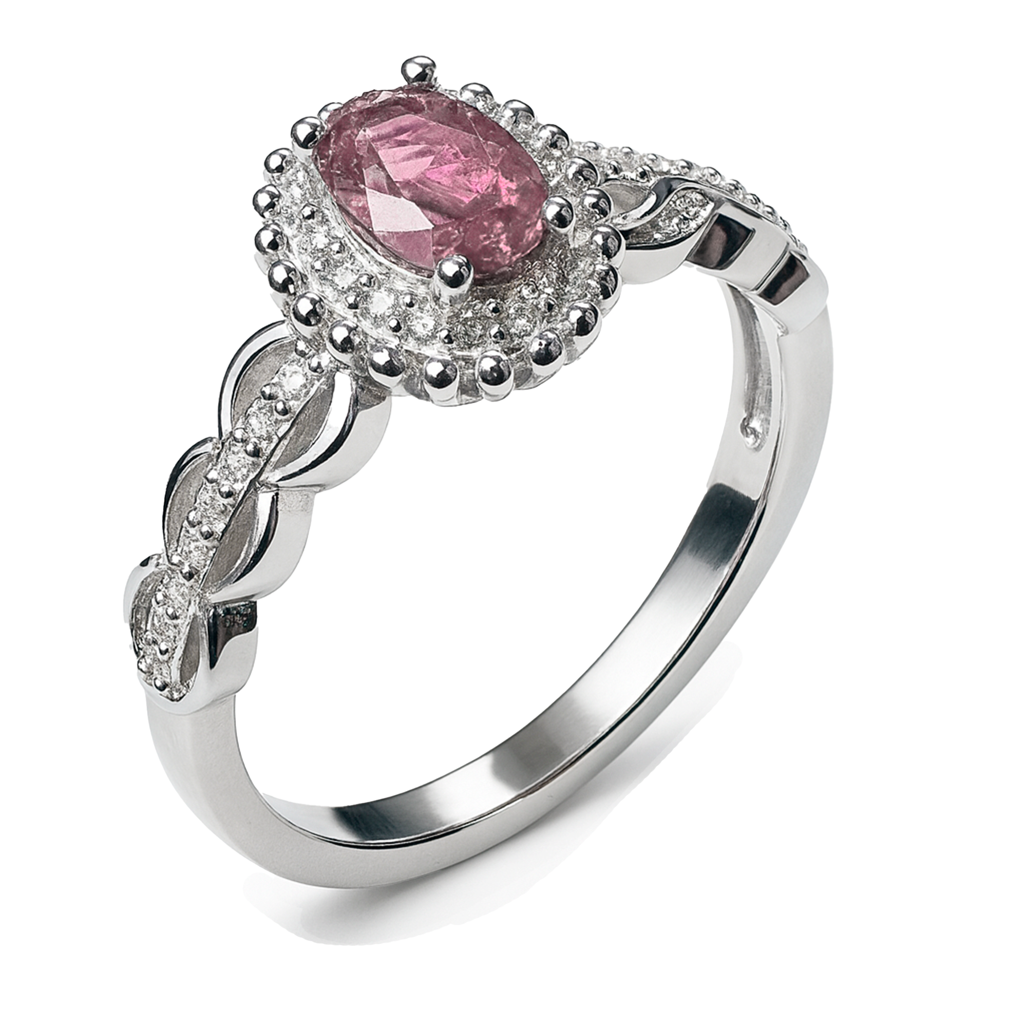 Anillo circonias Plata .925
