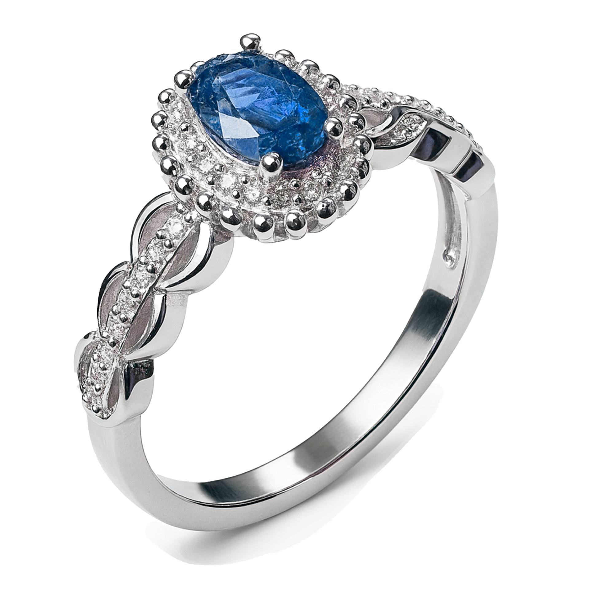 Anillo circonias Plata .925